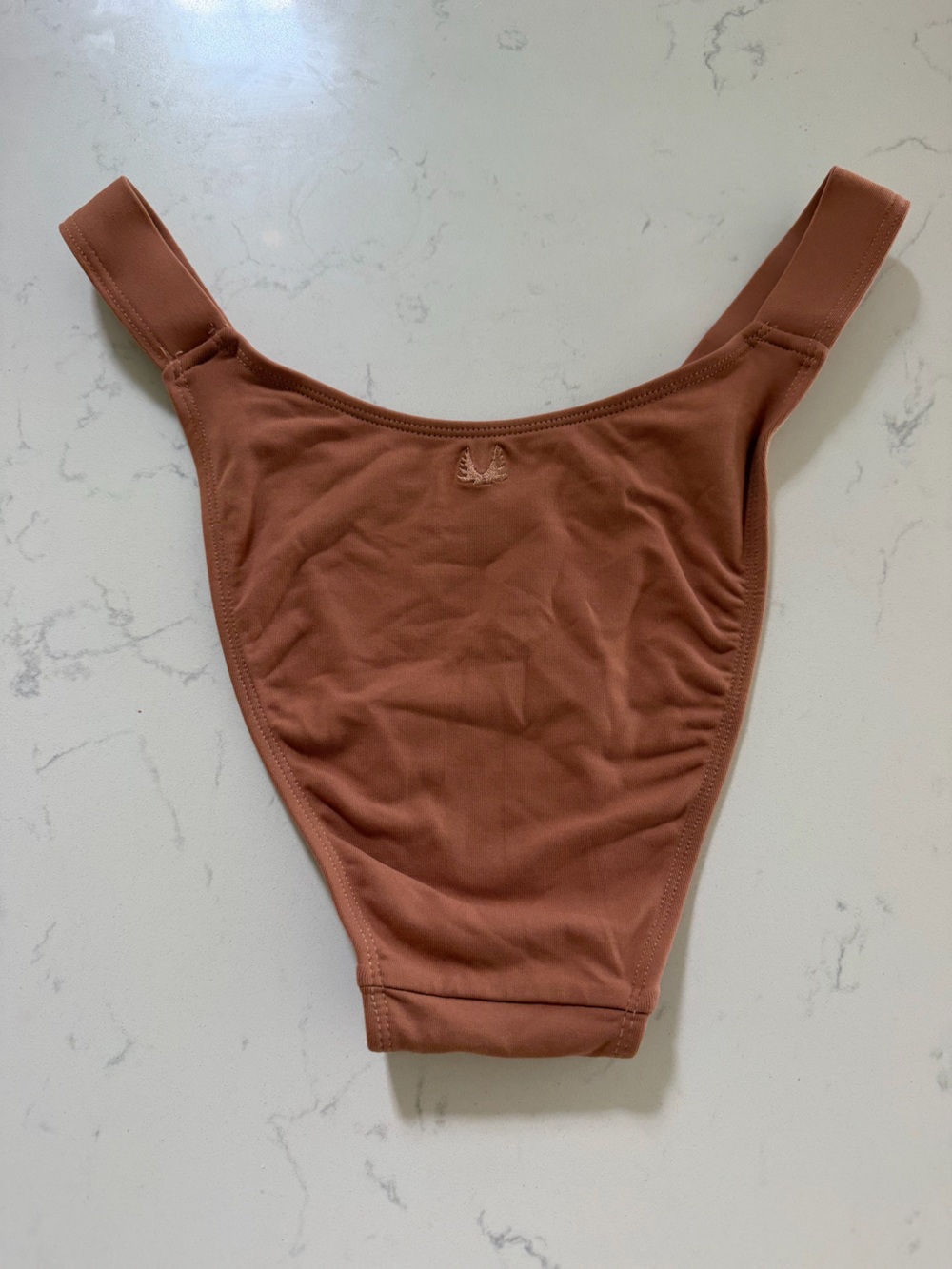 Minimale Animale High-Cut Bikini Bottom in Dusty Rose - Picture 3 of 4